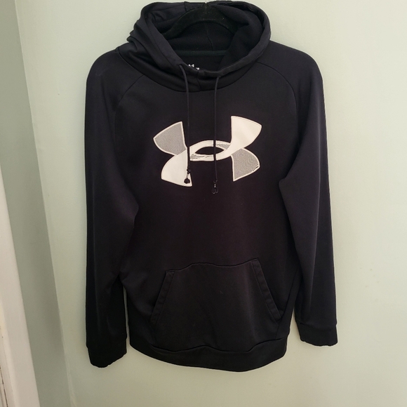 Under Armour Other - Under Armour Mens Medium Loose Black Long Sleeve Hoodie Kangaroo Pocket
